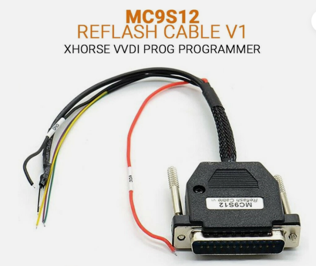XHORSE MC9S12 Reflash Cable V1 Work With VVDI PROG Prog-rammer XDPG01EN
