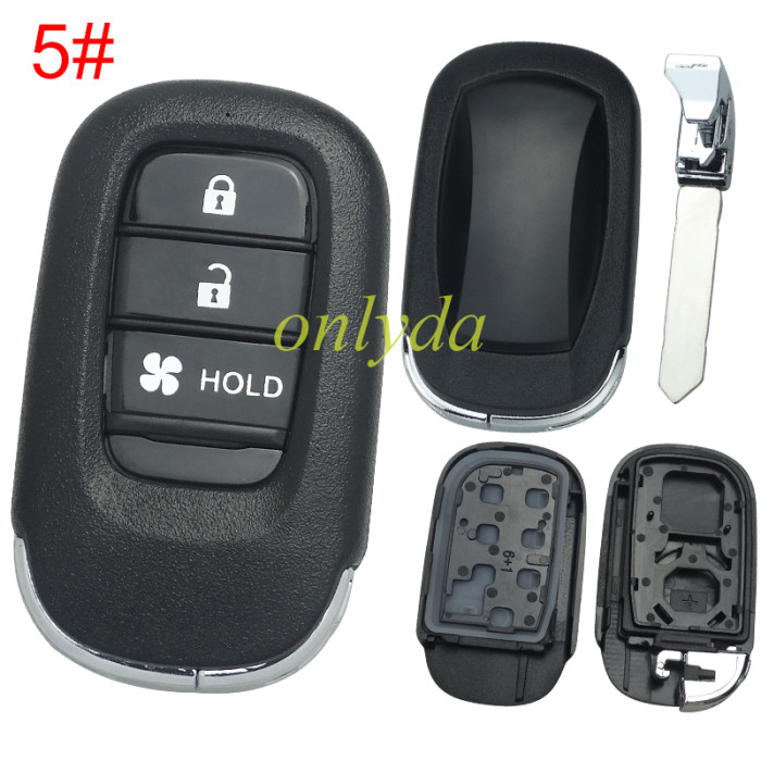 2022 New Honda 11th Generation Civic key  shell without badge