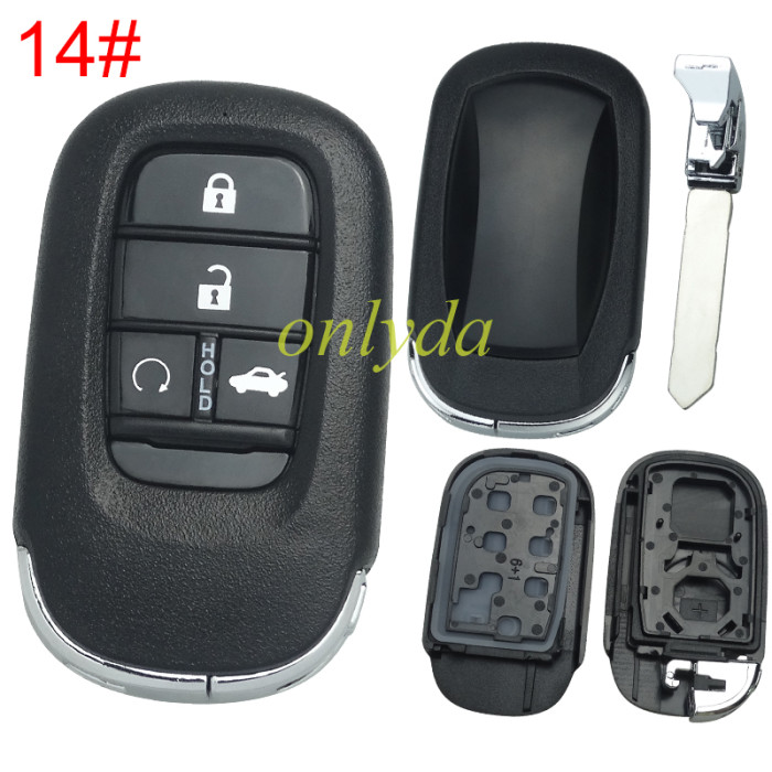 2022 New Honda 11th Generation Civic key  shell without badge