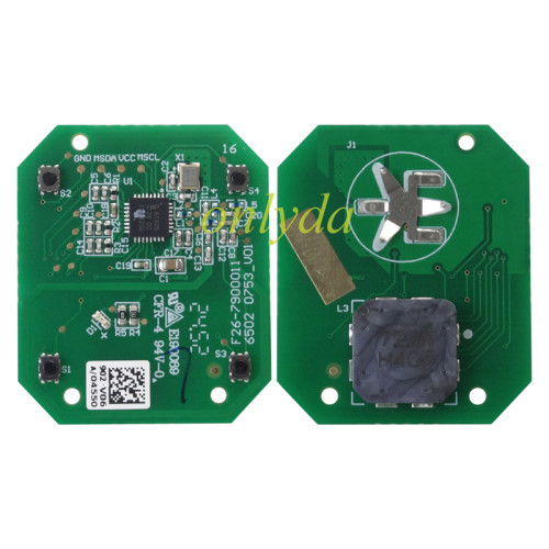 original smart remote keys for the Chery Jetour T2 vehicle with 4 BUTTON  433MHz ID47 Proximity / Smart / Keyless Go Transponder – ID: HITAG 3 – ID47 NCF29AXX