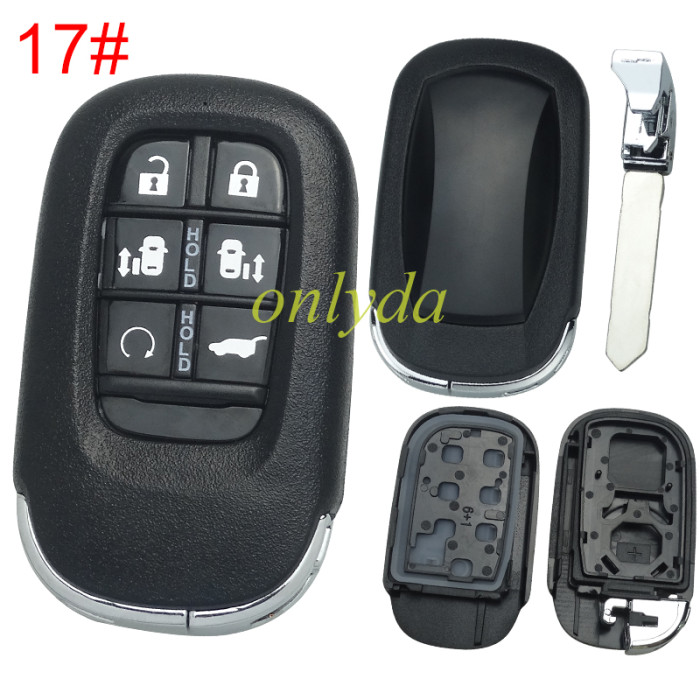 2022 New Honda 11th Generation Civic key  shell without badge