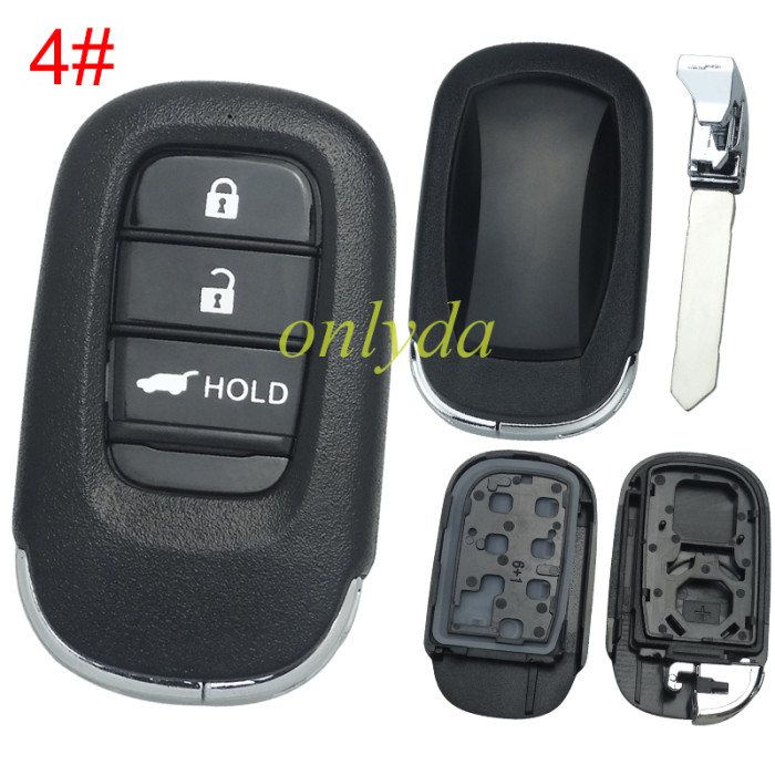 2022 New Honda 11th Generation Civic key  shell without badge