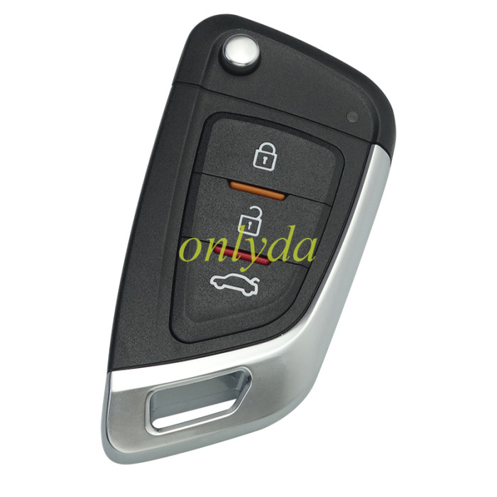 XKKF05EN XHORSE 2nd Generation Flip Type Wired Remote Key, ( 2nd Generation of XKKF02EN)