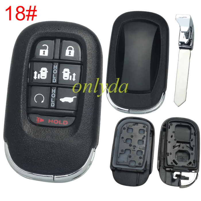 2022 New Honda 11th Generation Civic key  shell without badge