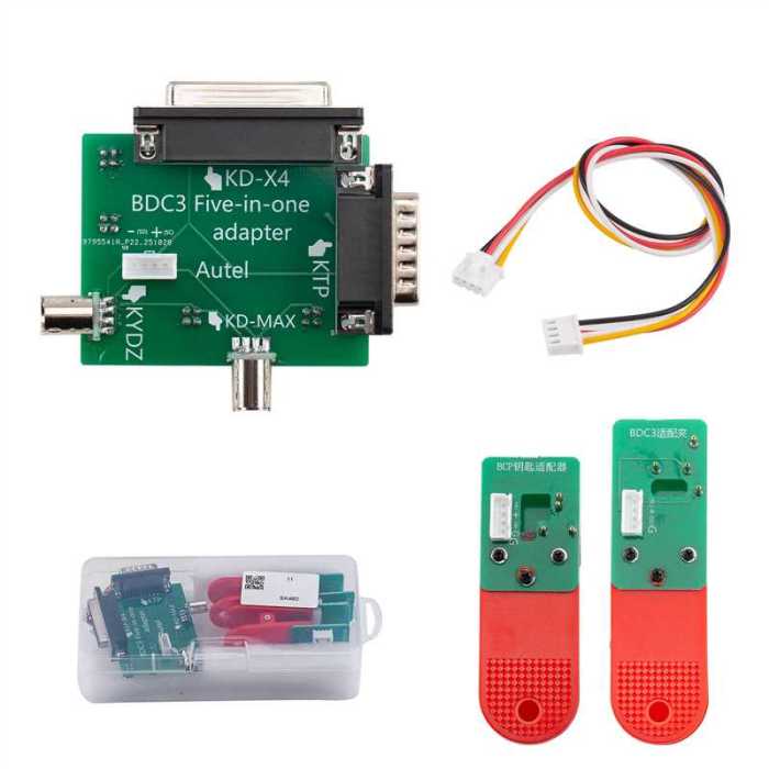 Universal BMW G Series BDC3 Clip  Welding-freeAdapter Compatible with  VVDI Key Tool Plus and KEYDIY KD-X4