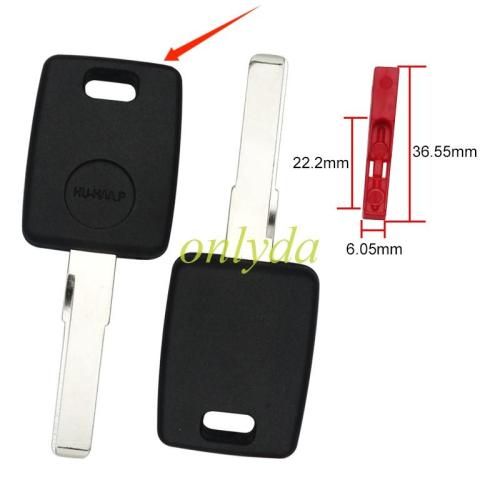 For Audi Transponder Key Blank without badge