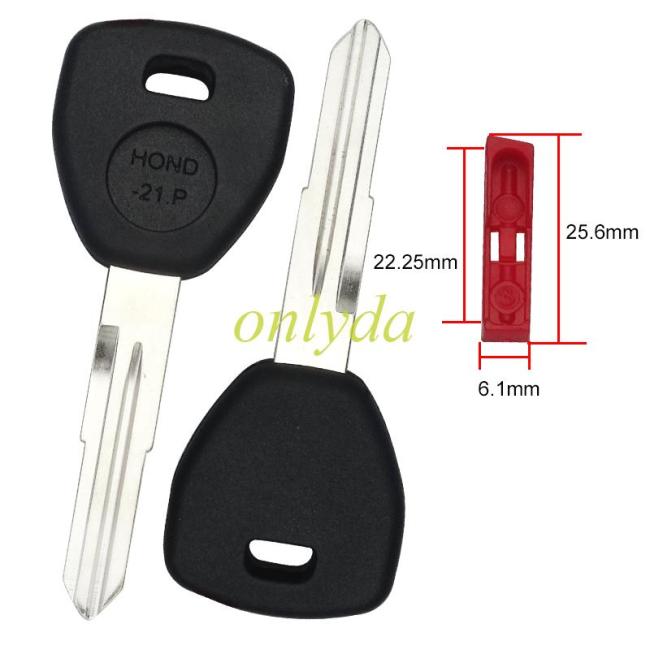 For Honda Acura Transponder Key Shell without badge