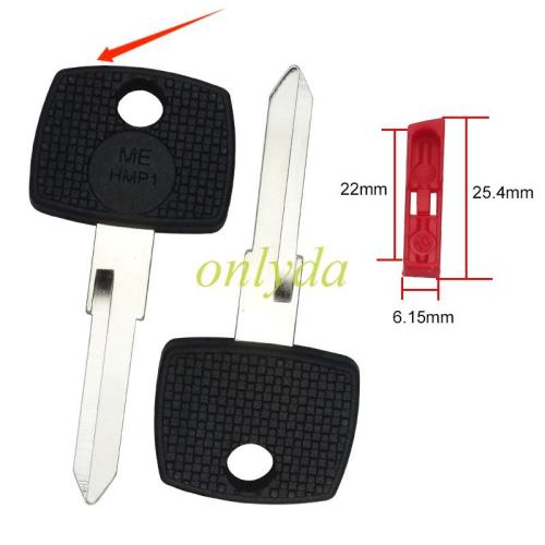 For Benz transponder key blank without badge