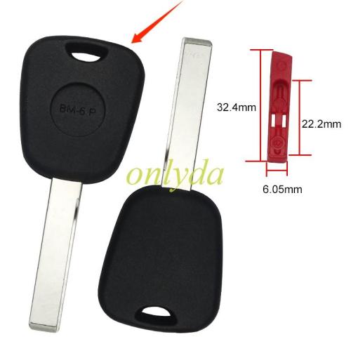 For BMW transponder shell without badge