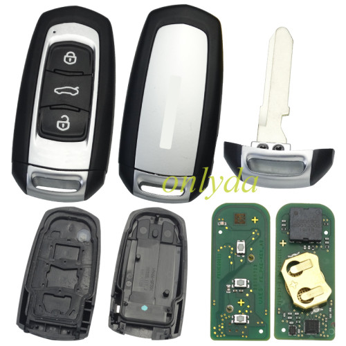 For Geely original Remote key 47 chip 433.92MHz FSK for S1 X3 smart key