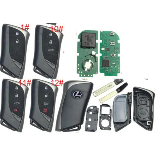 For Lexus  NX350 2022+ BA Smart Remote Key  314.35mhz-312.1mhz  with 8A/H CHIP     P4: BA #6100  pls choose button