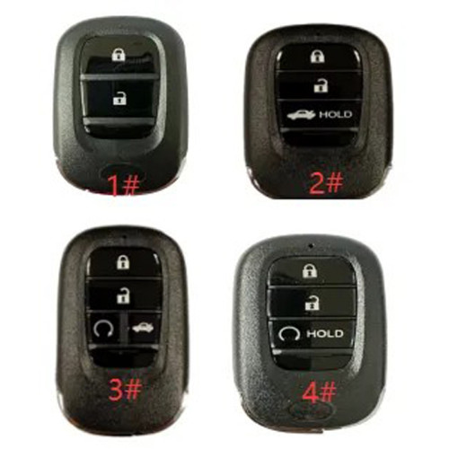 KYDZ universal remote key  for Honda style, pls chooese button type