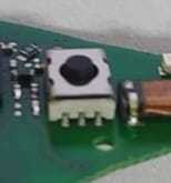 Button Switch For Mercedes FBS4 Original Smart Remote Key， 6.4*5.1*2.45