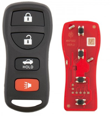 XKNI20EN XHORSE  for Nissan Models (4 Buttons) Second Generation Universal Wired Remote Key