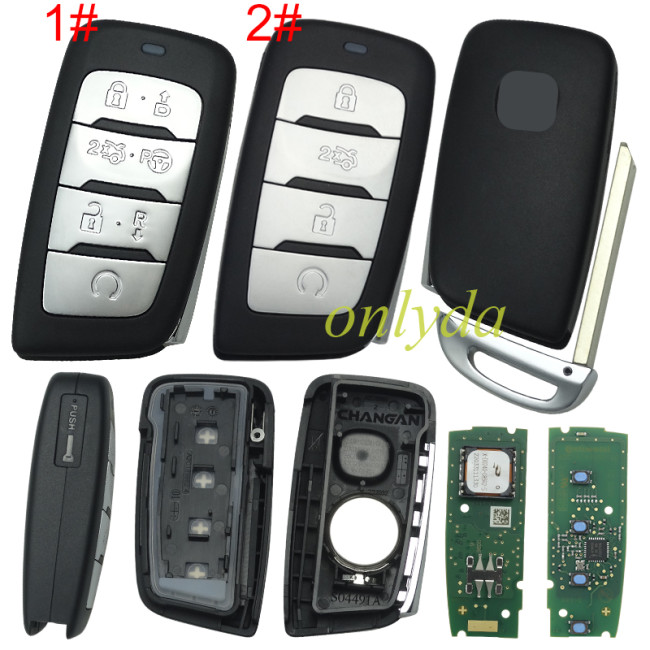 origina for Changan CS85 remote key 433mhz with 4A CHIP PN:3608030-M50