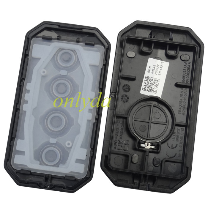 For Chery JAECOO original KEYLESS remote key with 47 chip  433mhz