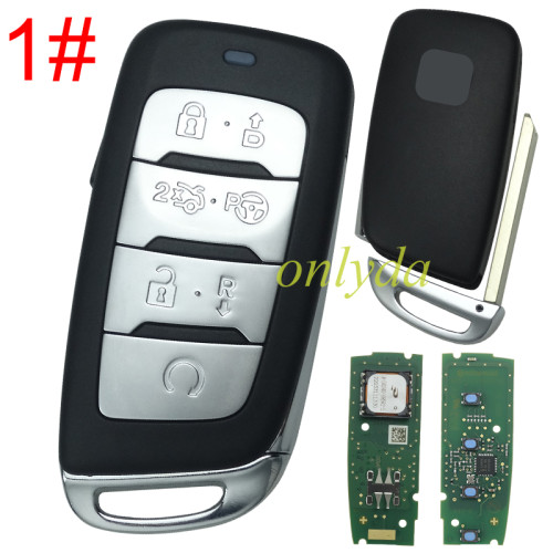 origina for Changan CS85 remote key  433mhz with 4A CHIP  PN:3608030-M50
