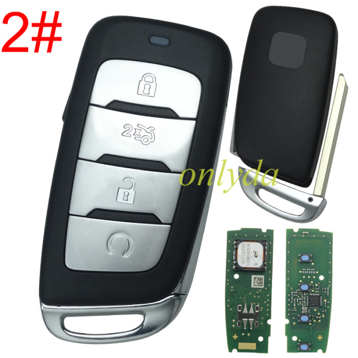 origina for Changan CS85 remote key  433mhz with 4A CHIP  PN:3608030-M50