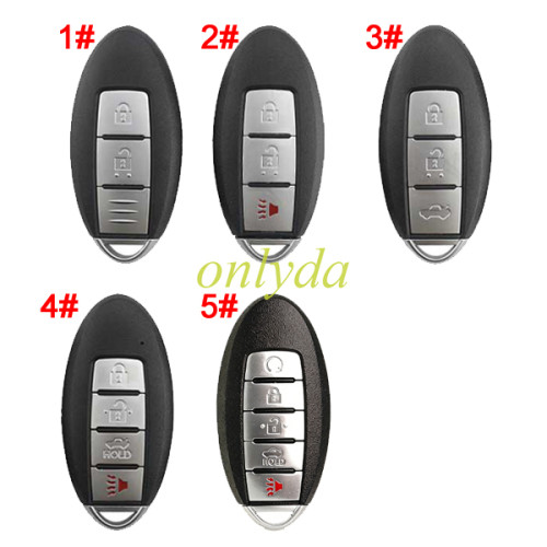 KYDZ universal remote key for Nissan  style, pls choose the model