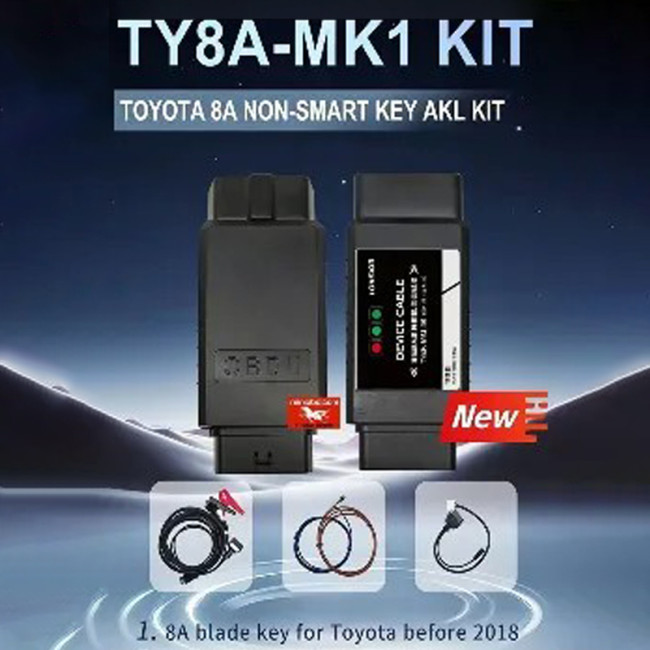 Lonsdor TOYOTA 8A NON-SMART KEY AKL KIT