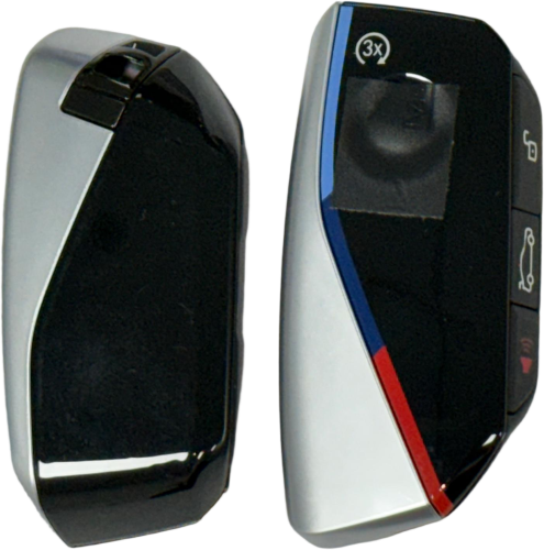 OEM BMW Remote Suitable for BMW U Classis smart remote with UWB chip control key 3+1 button key with 3X start function FCC ID: IYZBK1 CA  433MHZ  ID49 HITAG PRO PCF7953V Chip, pls choose button model : BK1 E033 with  IC J29D5C