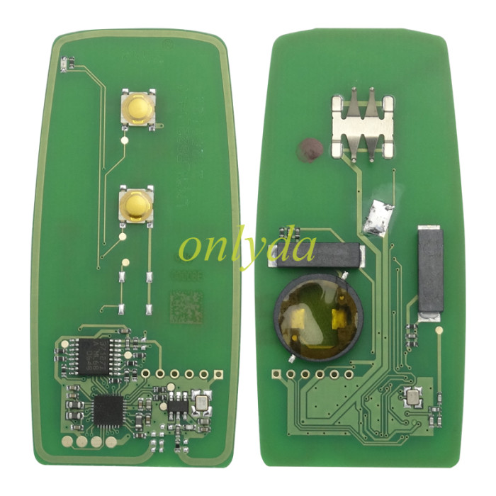 For Suzuki keyless 2 button smart remote key with  ID46 (7936) carbon   chip with 433.92mhz