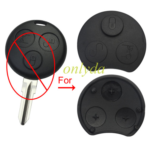 For  benz 3 button key pad