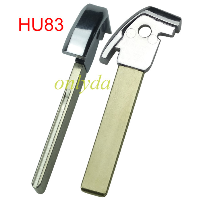 For Citroen remote key shell with with New Model Red Back Cover with DS badge, blade HU83. Pls choose the button type