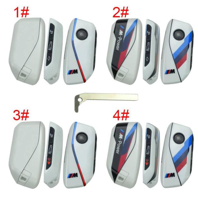 For BMW Modified NEW style remote key shell with 3button, pls choose the model