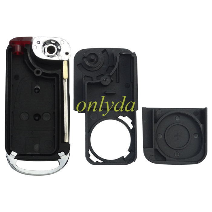 For Benz modified key shell with HU72 blade with Badge , pls choose button