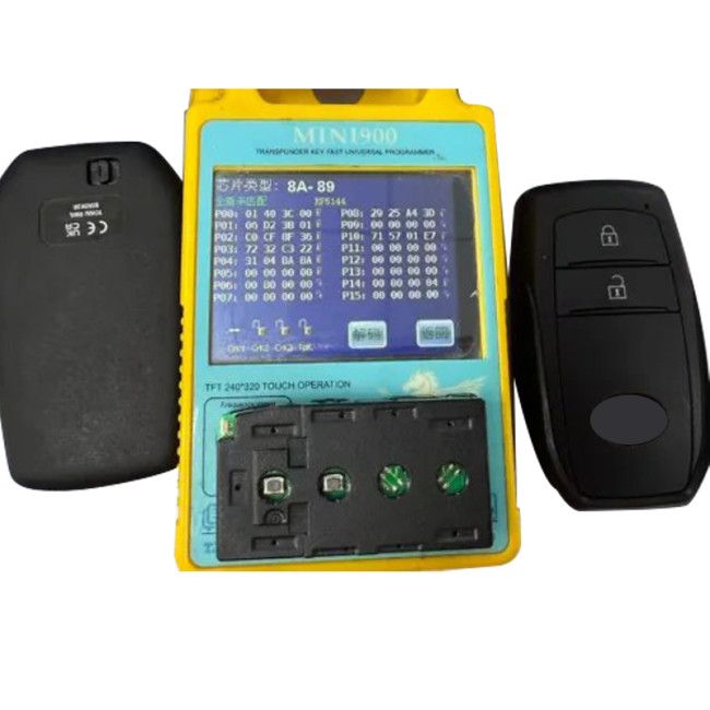 For Genuine Toyota Land Cruiser 2018-2024 Smart Key, 2 Buttons 8990H-60541 8990H-60540 2018+ 434MHZ 8A-89 H chip P4=BA 61M136-0010 B3N2K2R Battery CR2450