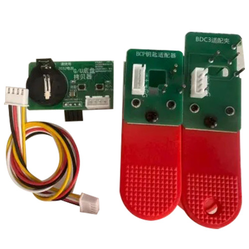 For BMW BDC3 key copy device set.  (BDC3 adapter clamp+BCP Key dapter +G/U chassis copy device