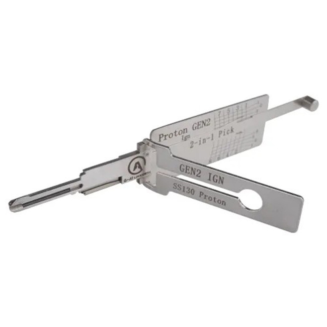 GEN2 IGN SS130 PROTON 2 in 1 decode and lockpick use for Proton ignition locks (Malaysia)