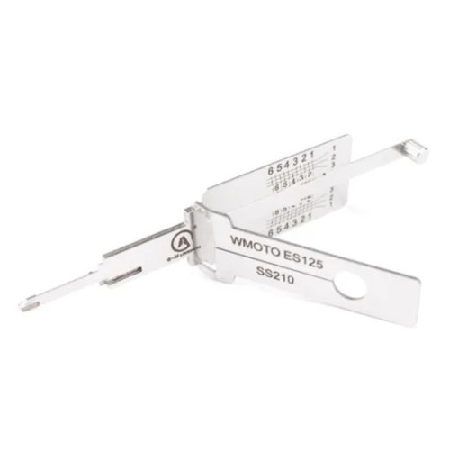 SS210 2 in 1 decode and lockpick for WMOTO ES125  Southeast Asia