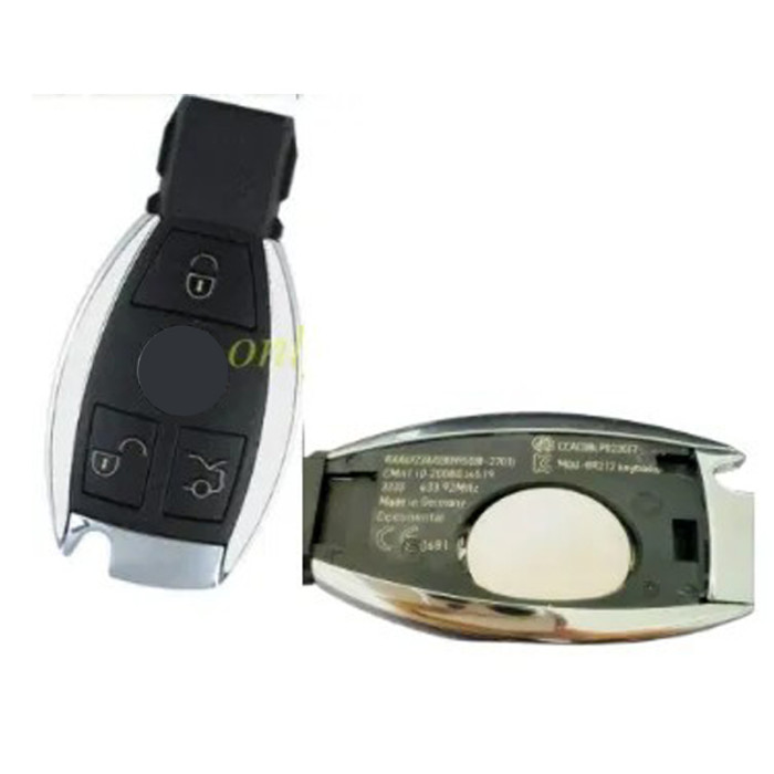 Original  MERCEDES Smart Remote Key Fob 3button PN: 2008DJ4519， 433.92mhz CCAC08LP0230T7
