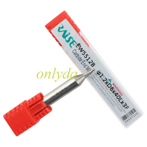 P-3120，Tungsten Steel End Mill - Langya Series，specifications φ1.2xD6x40x3F