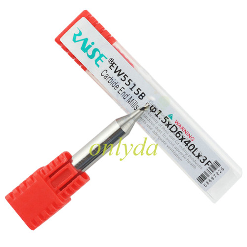 P-3121，Tungsten Steel End Mill - Langya Series，specifications φ1.5xD6x40x3F