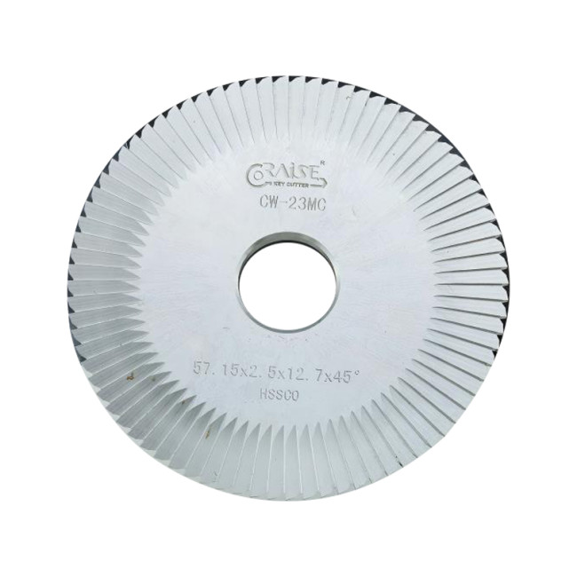 P-625,Raise cutting wheel Cobalt-Containing High-Speed Steel Angle Cutter,specifications φ57.15x2.5xφ12.7x45°