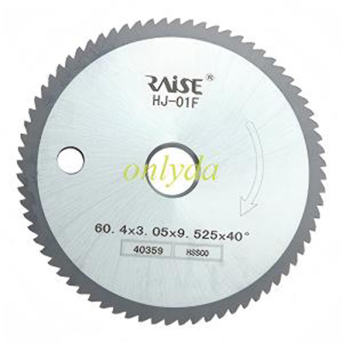P-3853，Raise cutting wheel Black Diamond Fine-Pitch Angle Thread Chaser，specifications φ60.4x3.05xφ9.525x40°