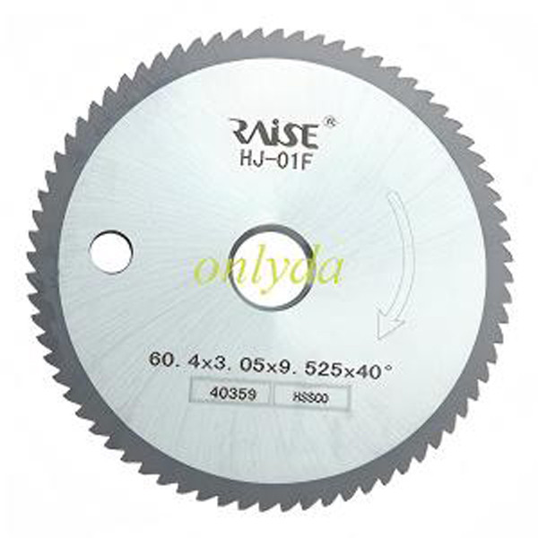 P-3853,Raise cutting wheel Black Diamond Fine-Pitch Angle Thread Chaser,specifications φ60.4x3.05xφ9.525x40°