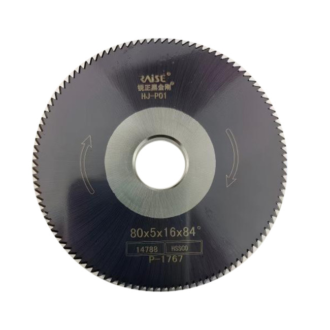 P-1767,Raise cutting wheel Black Diamond Ultra-Fine Tooth Angle Thread Chaser,specifications φ80x5xφ16x84°