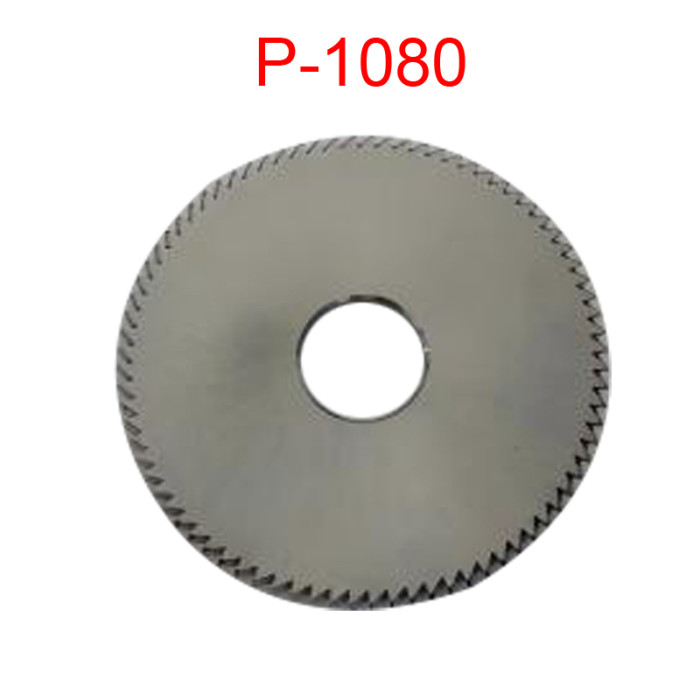 P-1080，Raise cutting wheel Cobalt-Alloyed High-Speed Steel Angle Cutter，specifications φ63x5xφ16x84°