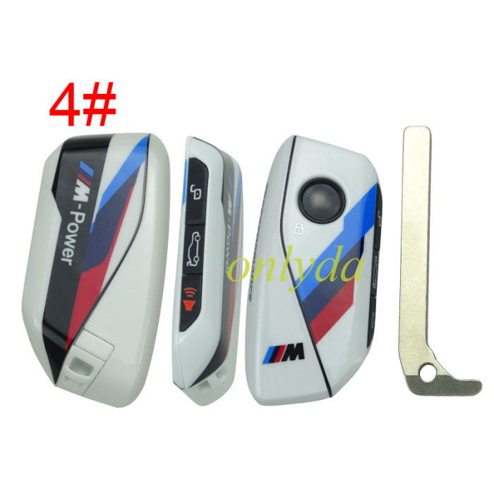 For BMW Modified NEW style remote key shell with 3button, pls choose the model
