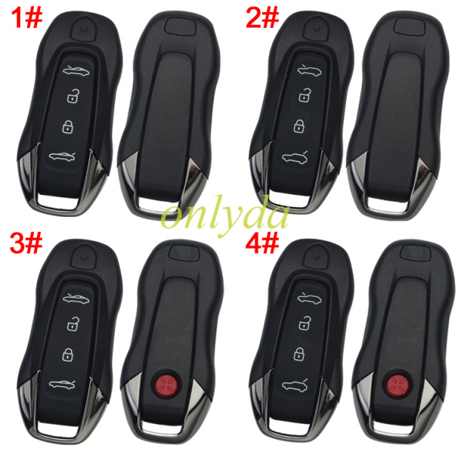 Key shells for new Porsche Macan models from 2024 to 2026. Pls choose button .