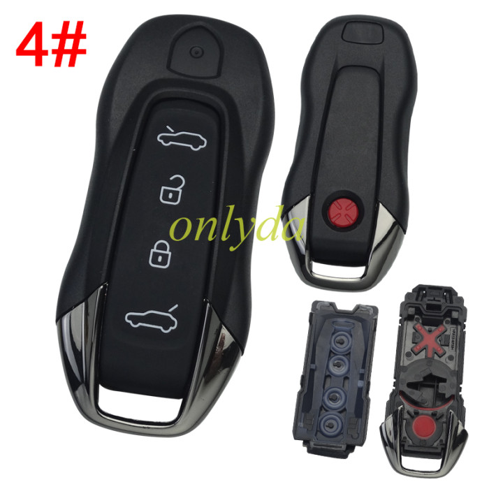 Key shells for new Porsche Macan models from 2024 to 2026. Pls choose button .