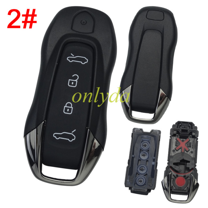 Key shells for new Porsche Macan models from 2024 to 2026. Pls choose button .