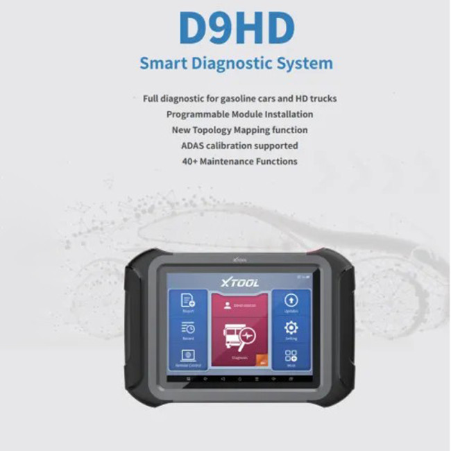 XTOOL D9HD Smart Diagnostic System