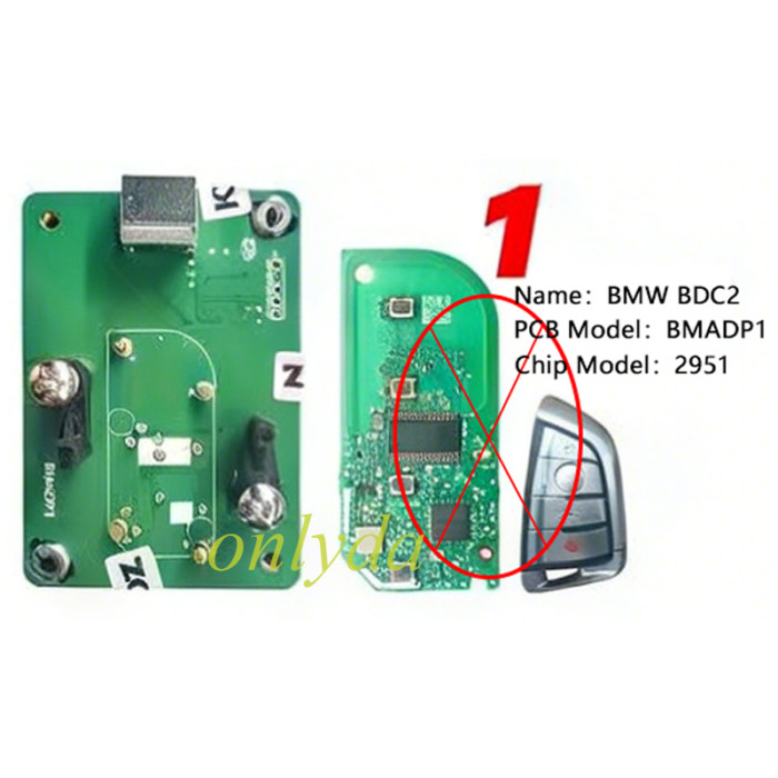 [Not Required Token or annual fee]KYDZ soldering -free adapter  Add Key for BMW,  pls choose model