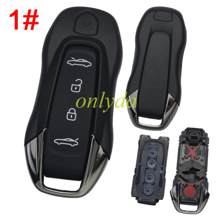 Key shells for new Porsche Macan models from 2024 to 2026. Pls choose button .