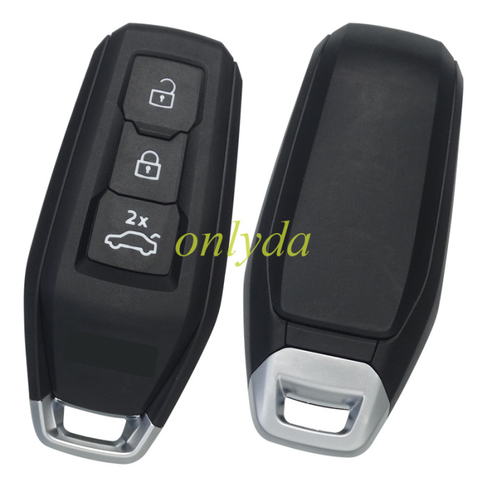 For 2024-2026 Audi A5, A5L, A6L, Q5L 3 button key shell with badge/without badge, pls choose